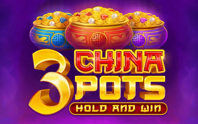 Aumente seus ganhos em 3 China Pots na Estrela Bet.