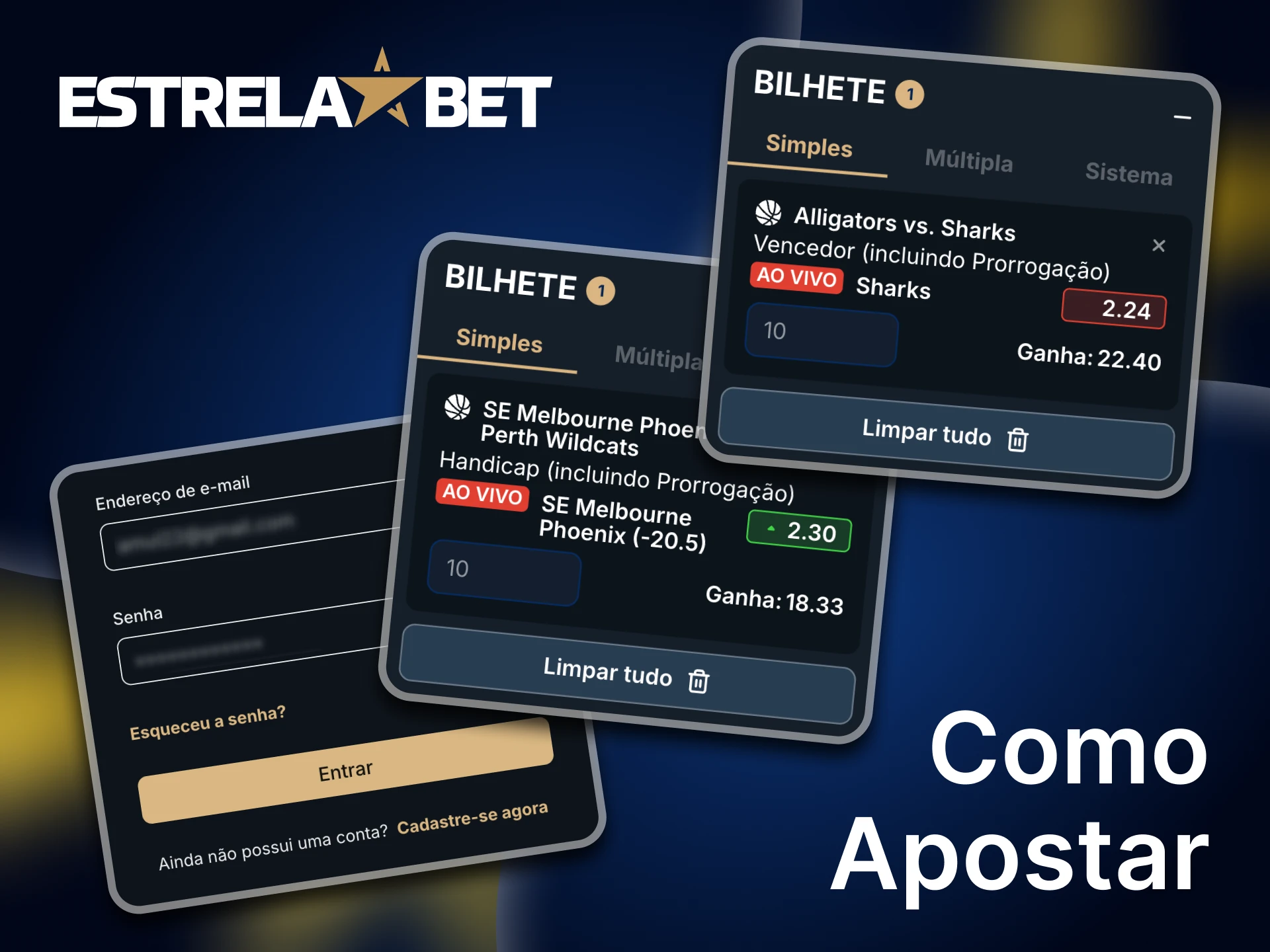 Na Estrela Bet você começa a apostar em basquete em poucos minutos.