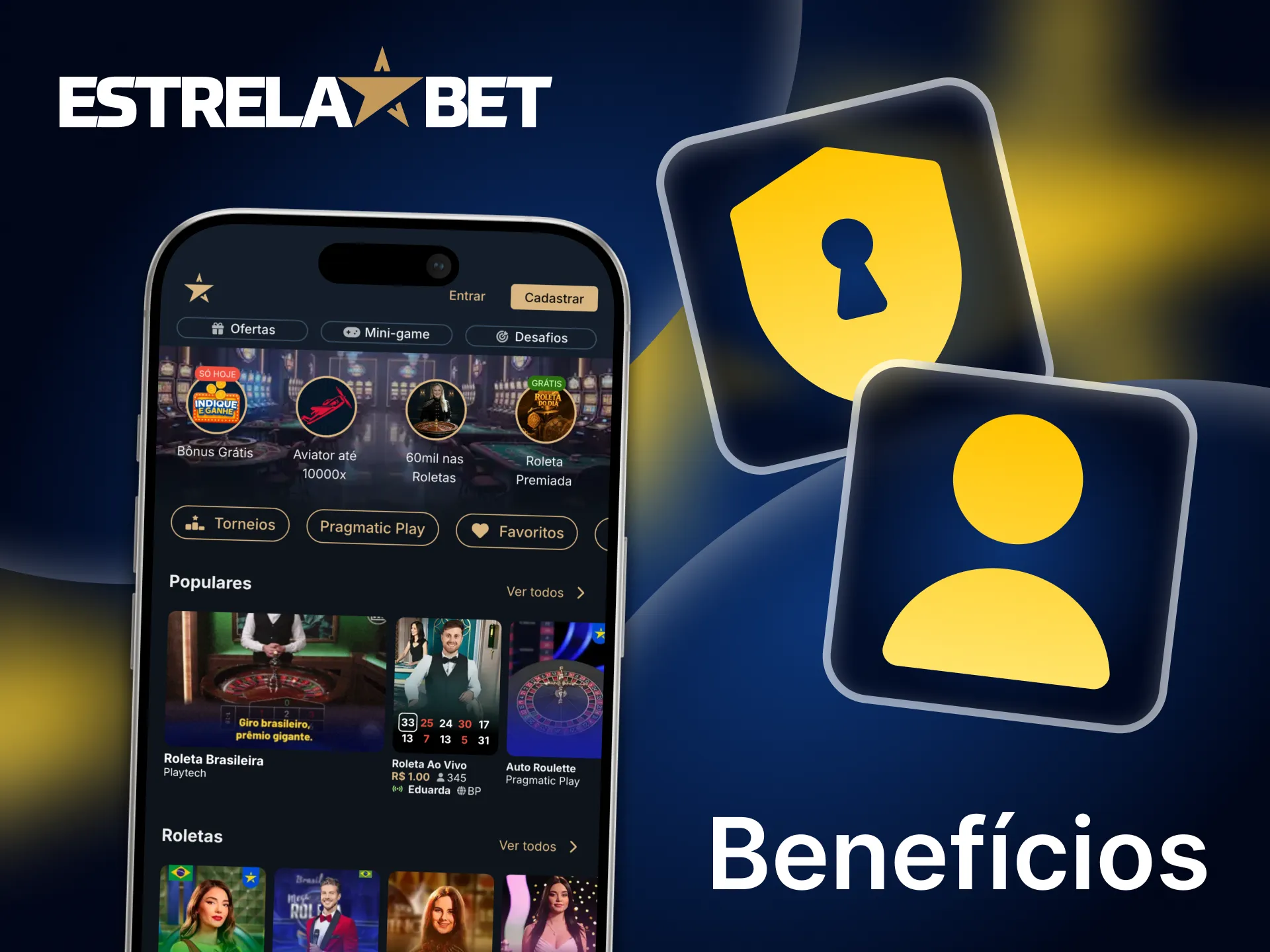 A Estrela Bet oferece um ambiente de jogo seguro e envolvente.