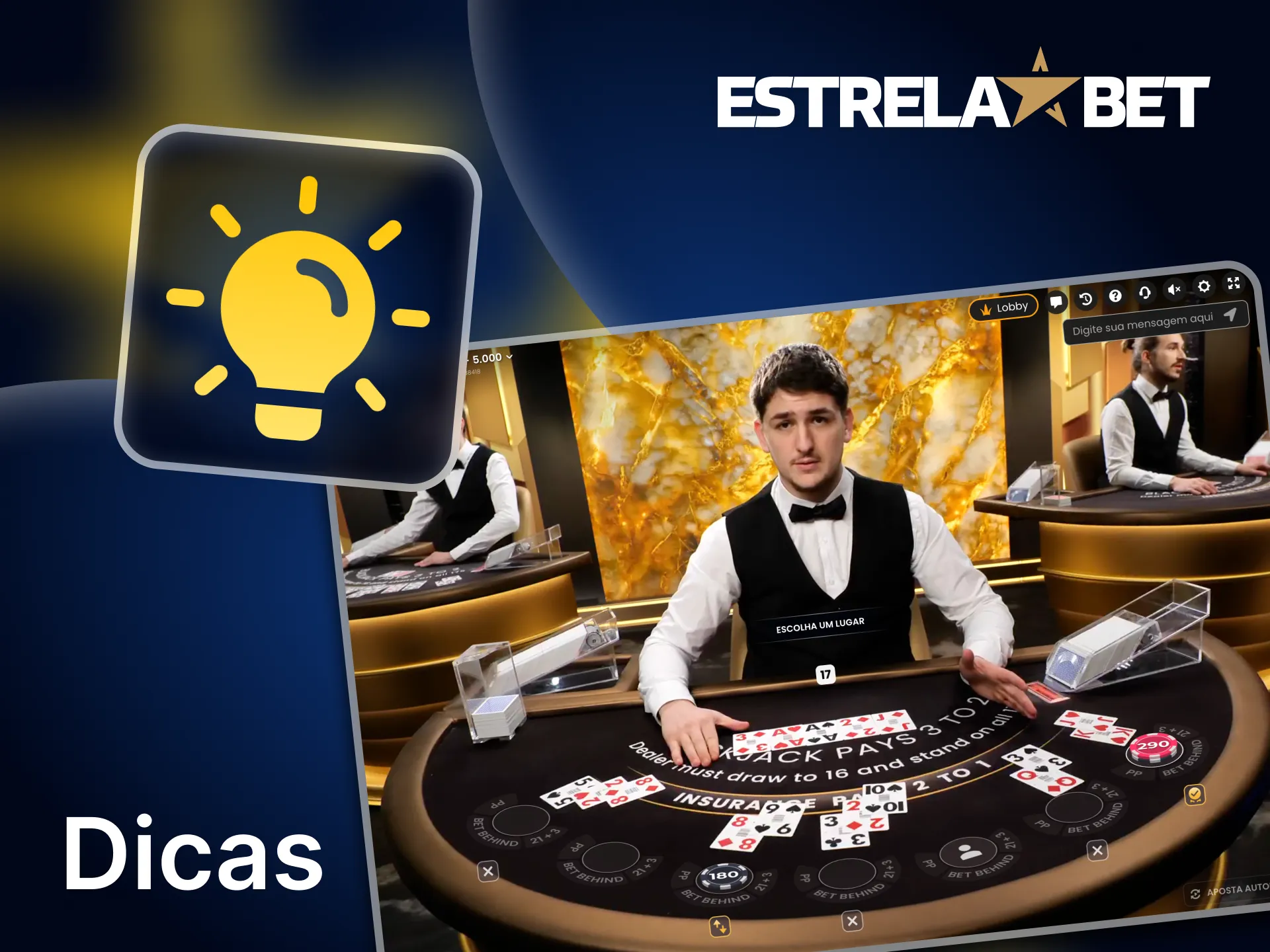 Conheça as regras básicas do jogo responsável no site da Estrela Bet.