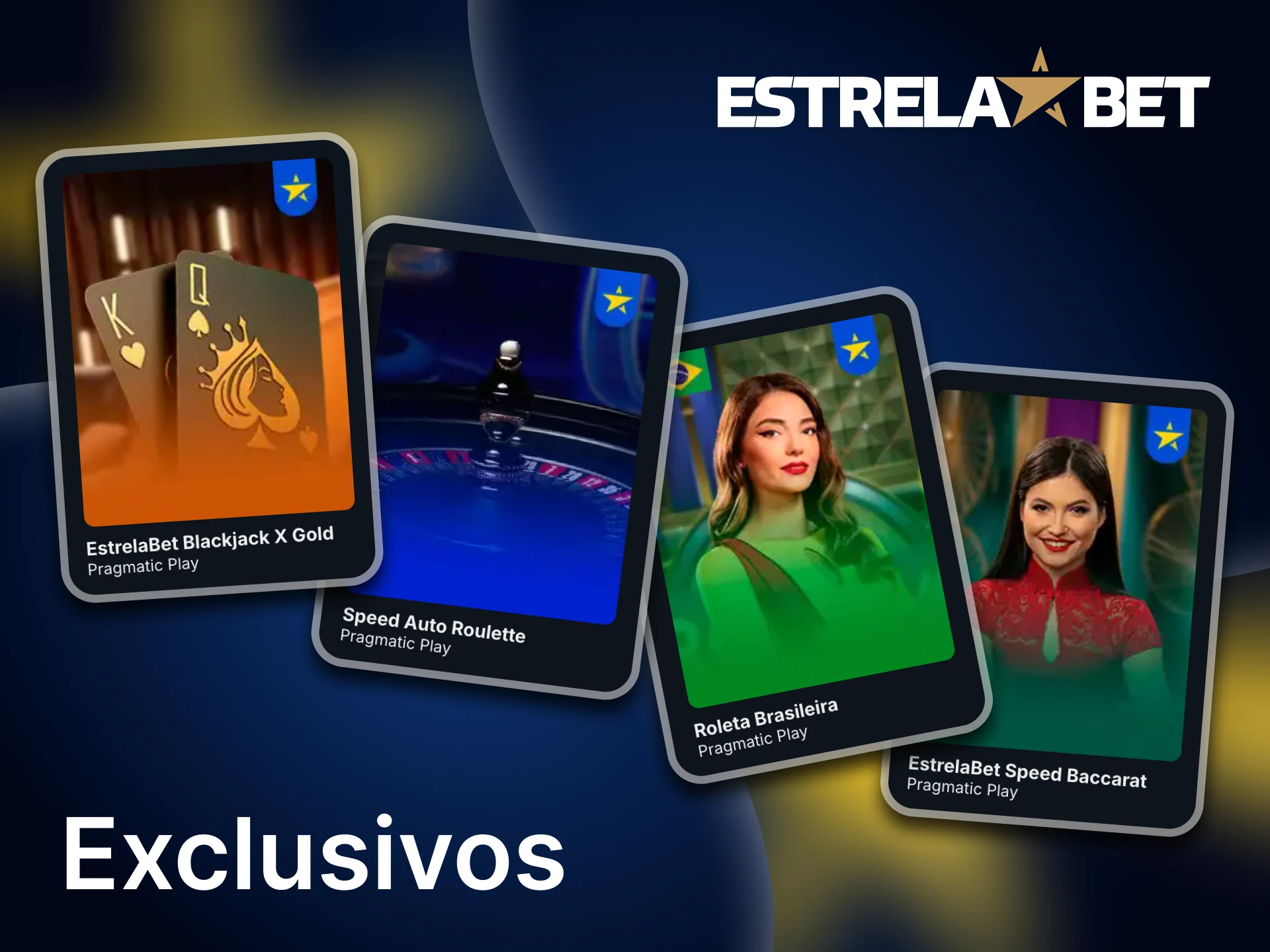 Experimente os jogos disponíveis exclusivamente no site da Estrela Bet.