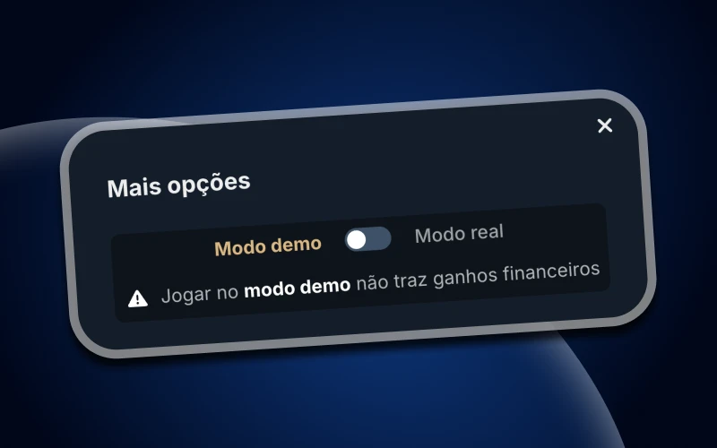 Você pode experimentar o jogo Estrela Bet no modo de demonstração.