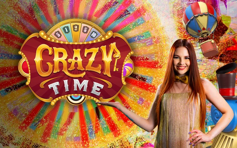 Ganhe muito no programa de jogos Crazy Time da Estrela Bet.