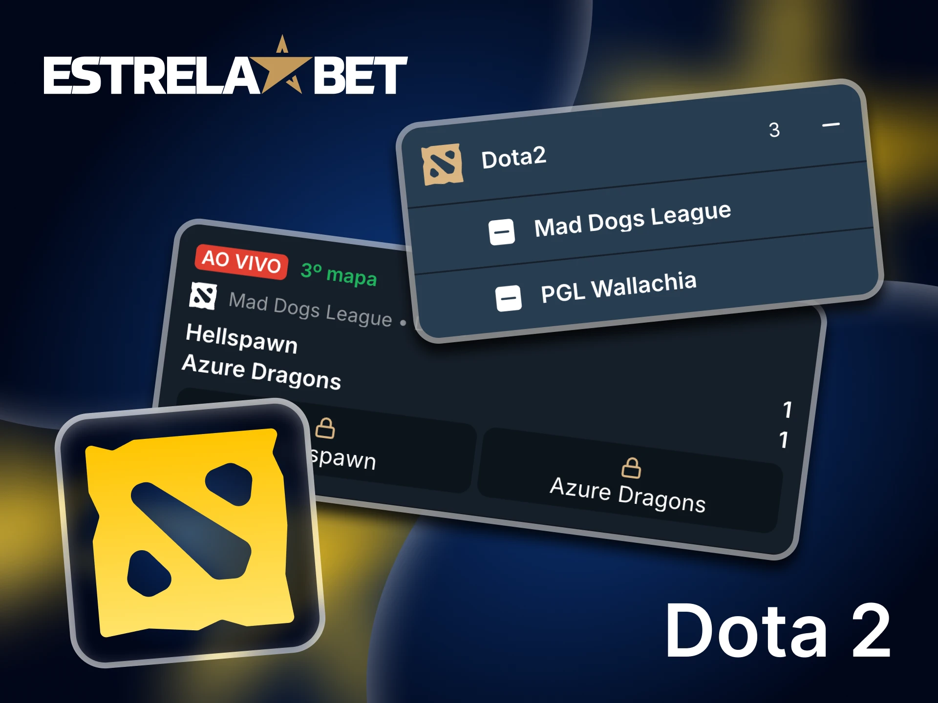 Faça sua primeira aposta no mercado de Dota 2 disponível na Estrela Bet.