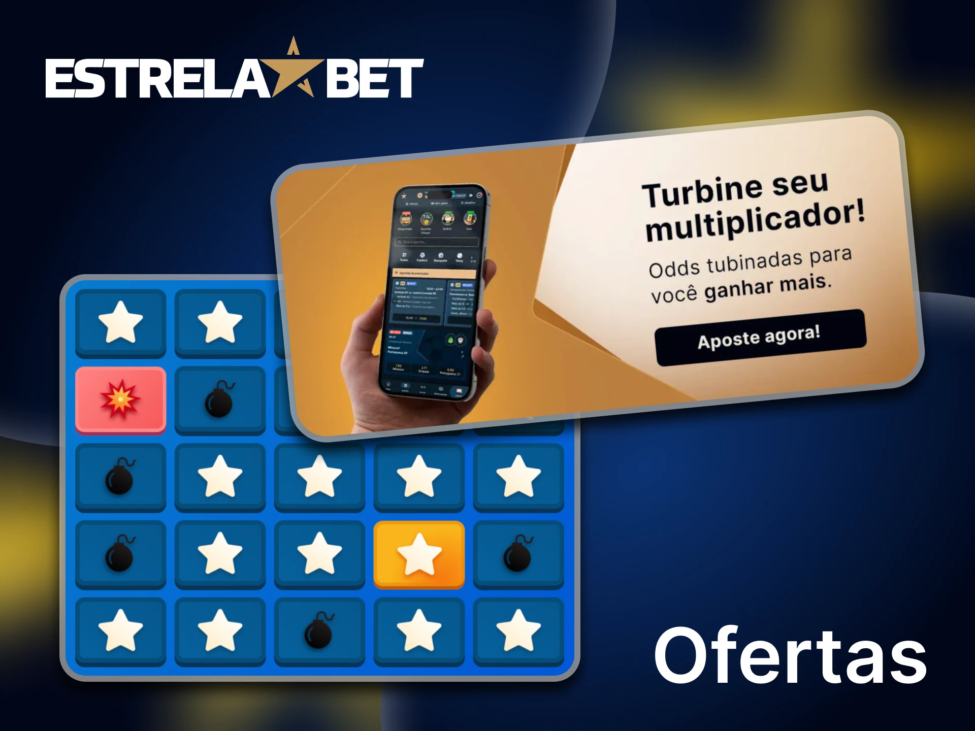 Aumente os multiplicadores de Mines com a promoção Estrela Bet.