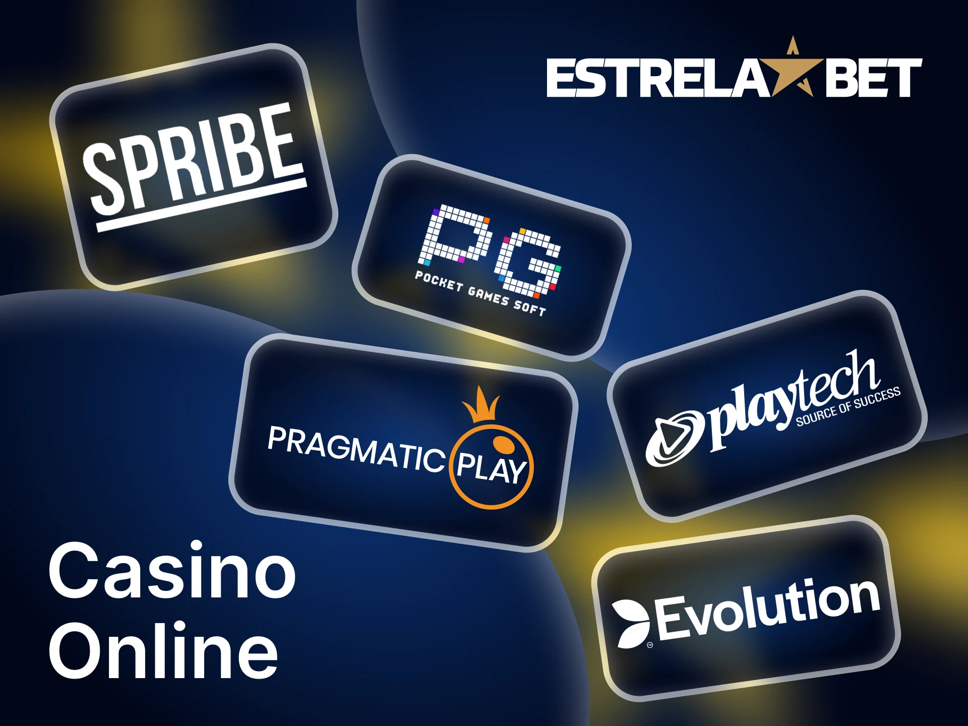 Comece a jogar jogos de cassino online com a plataforma Estrela Bet.