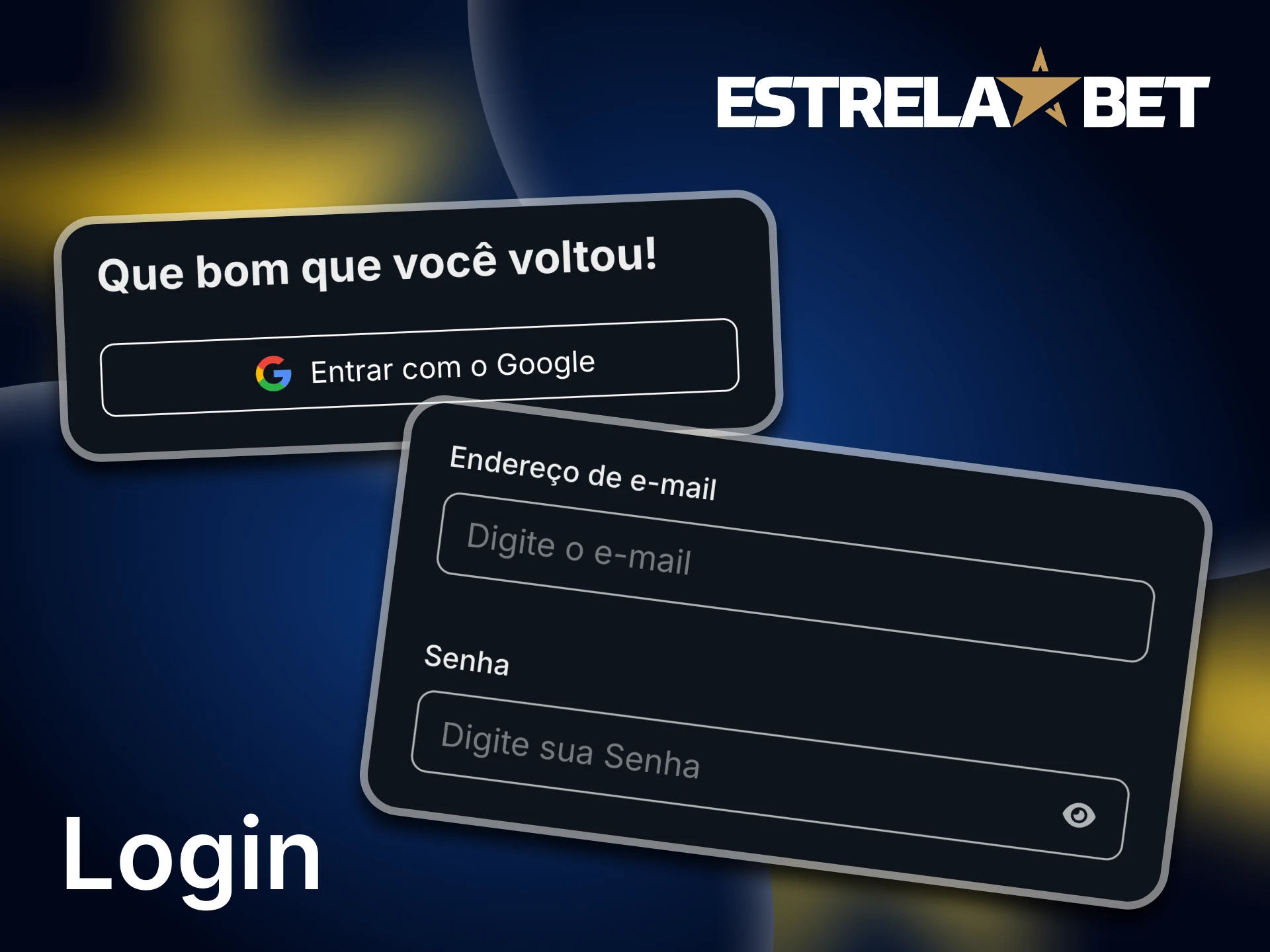 Fazer login na Estrela Bet é fácil e rápido.