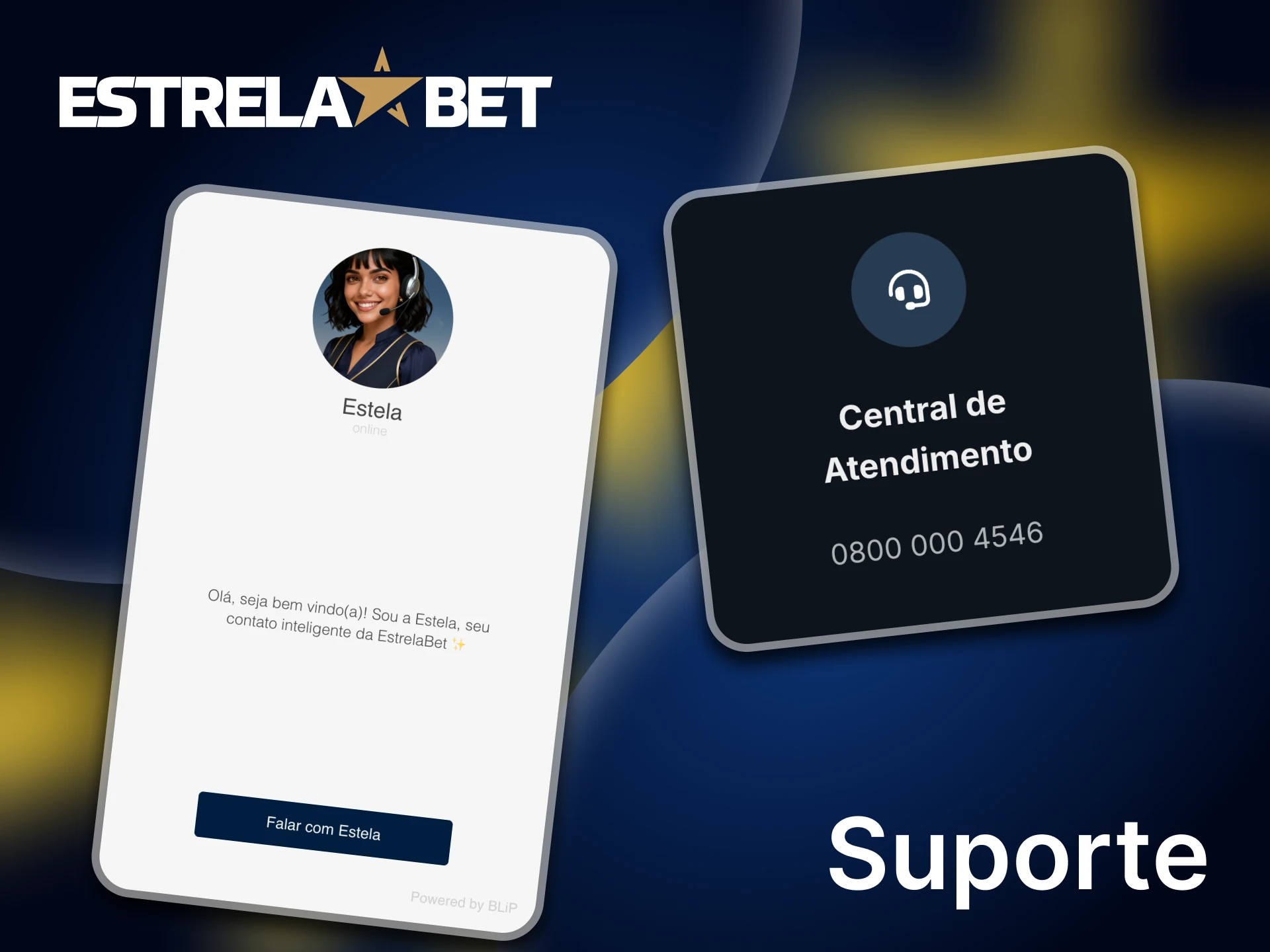 O suporte ao cliente da Estrela Bet está disponível em português brasileiro.