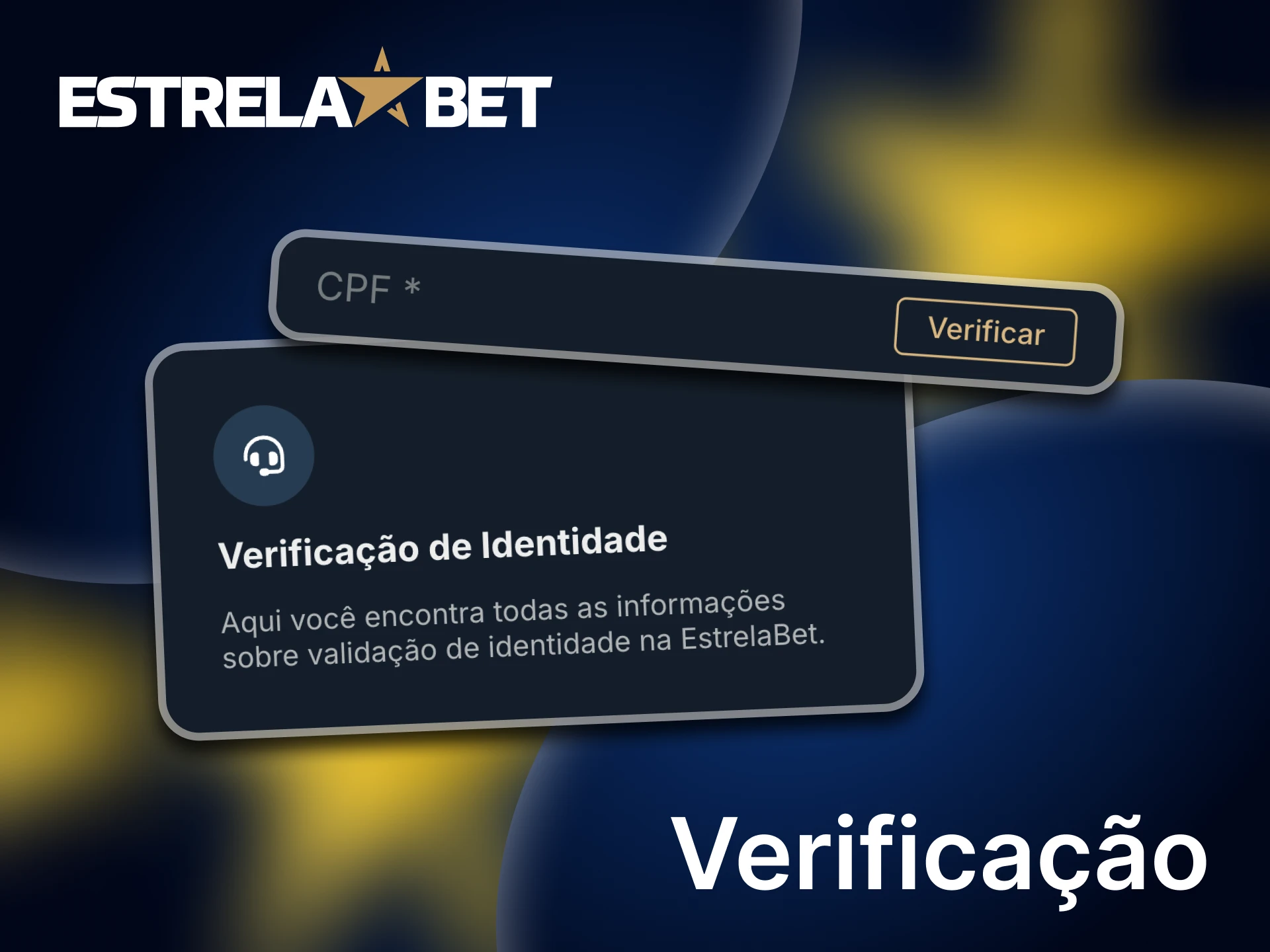 Realize a verificação de conta na plataforma Estrela Bet.