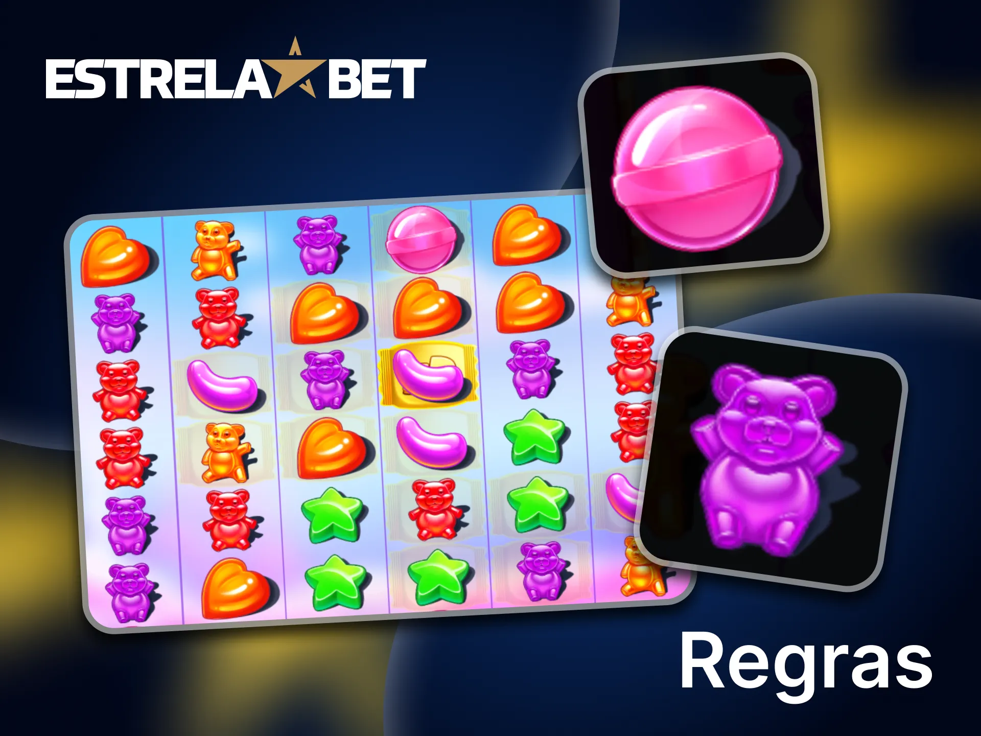 Aprenda as regras do Sugar Rush e comece a ganhar na Estrela Bet.