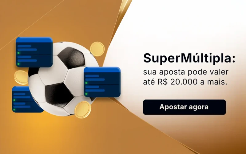 Aumente suas chances com o bônus SuperMultiple Estrela Bet.