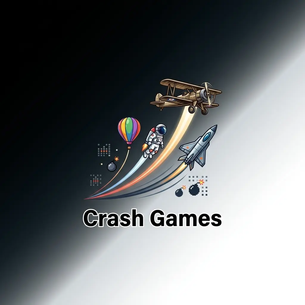 Crash games como Aviator, JetX e Spaceman com multiplicadores crescentes e retirada estratégica