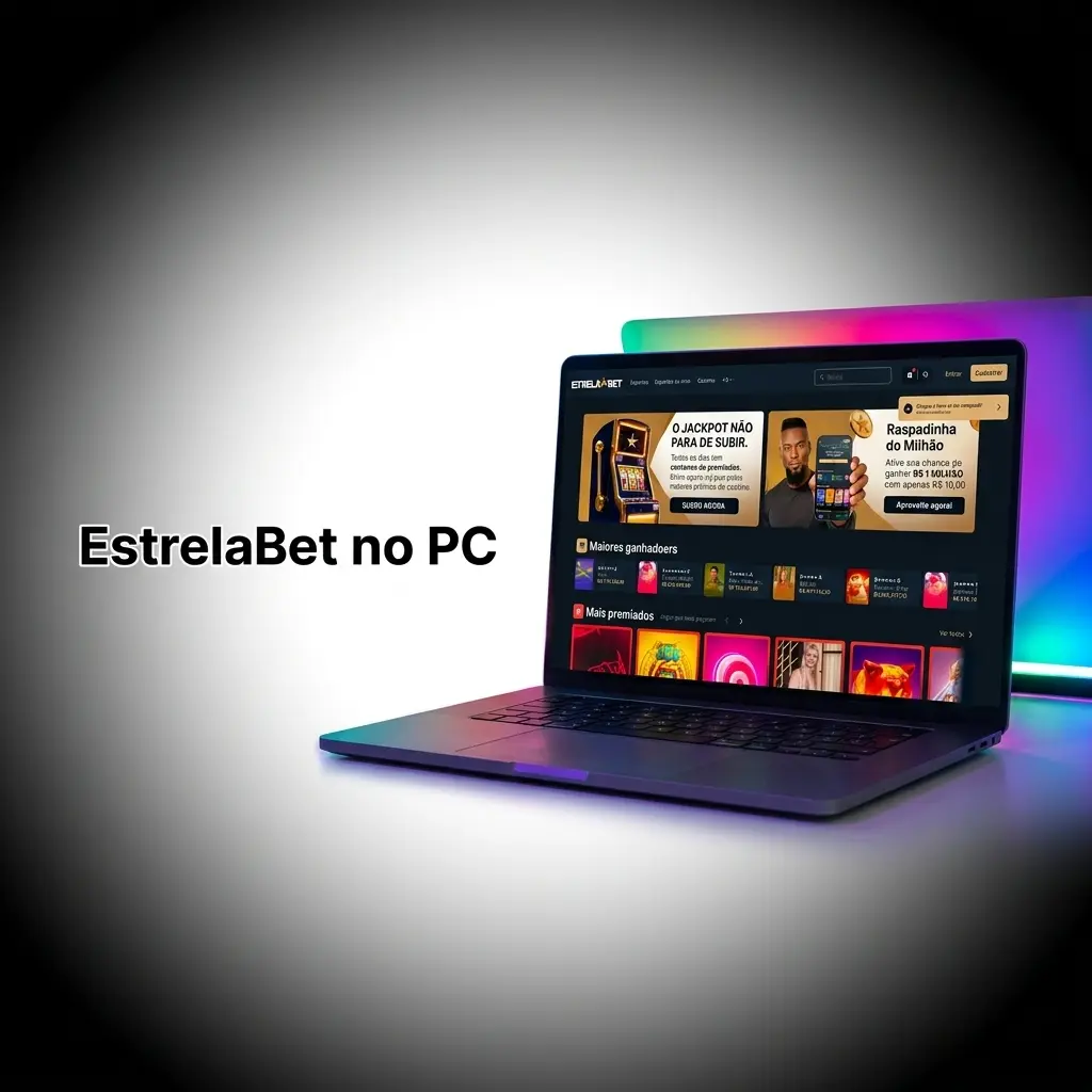 Acesse EstrelaBet no PC pelo navegador sem download, compatível com Chrome, Firefox, Edge e Safari no Brasil.