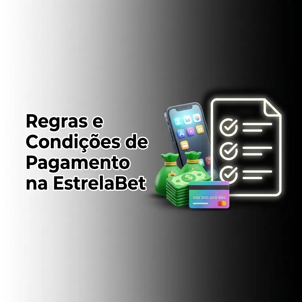 Regras e condições de pagamento na EstrelaBet: verificação, Pix, rollover e limites de saque